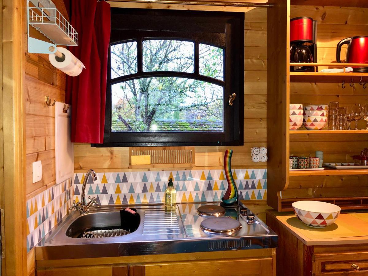 Millygite Roulotte - 4 Seasons Chalet-On-Wheels 외부 사진