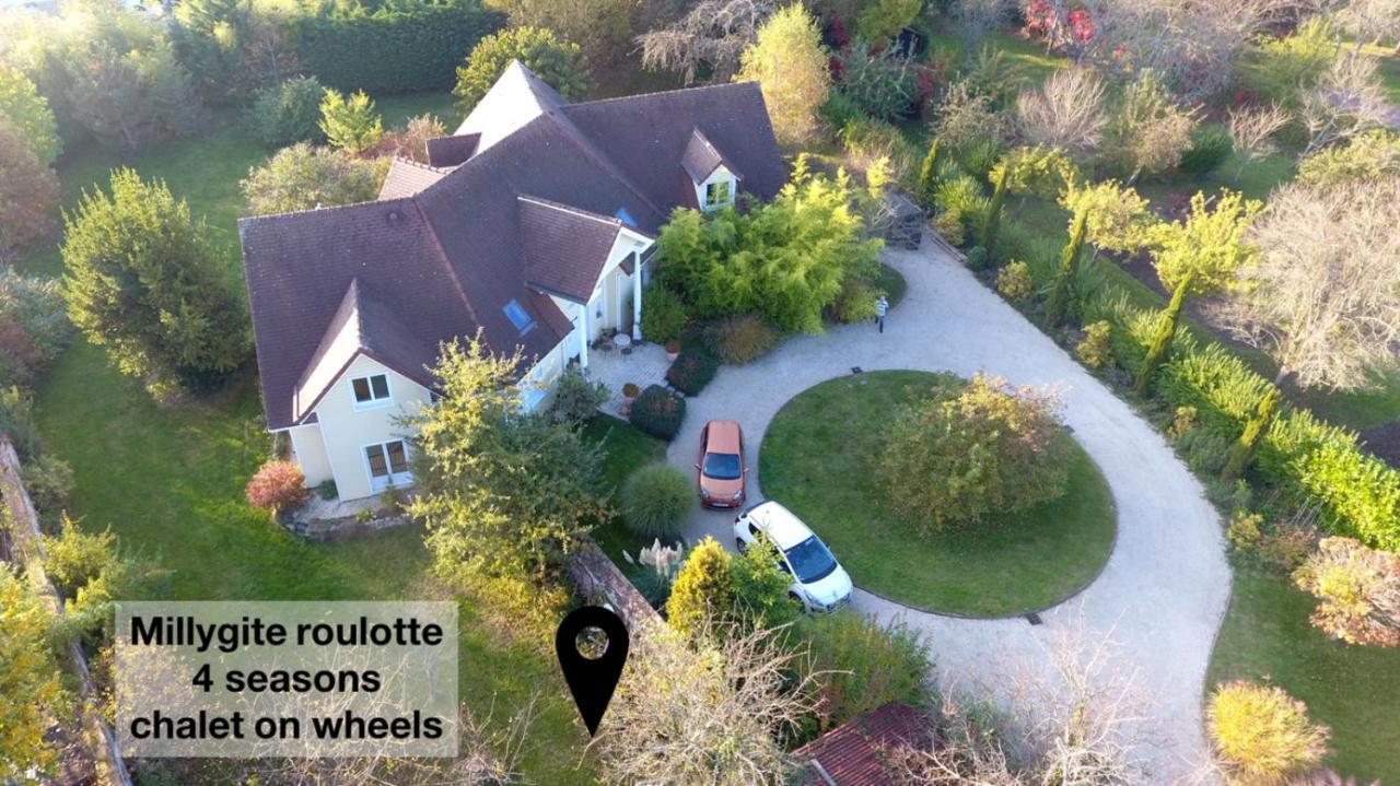 Millygite Roulotte - 4 Seasons Chalet-On-Wheels 외부 사진